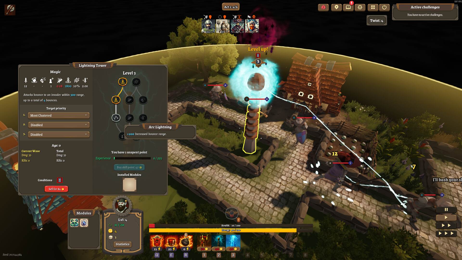 Twisted Tower Tactics screenshot 4