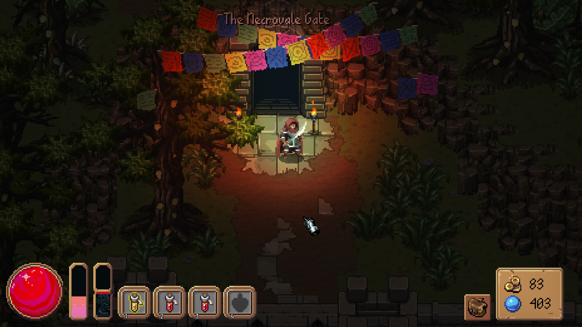 Into the Necrovale screenshot 1
