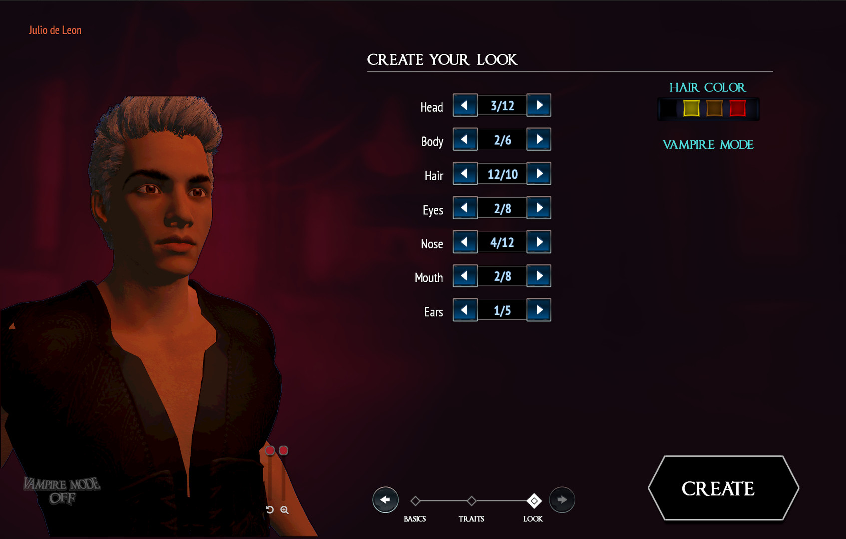 Shadow's Kiss Online Vampire RPG screenshot 3