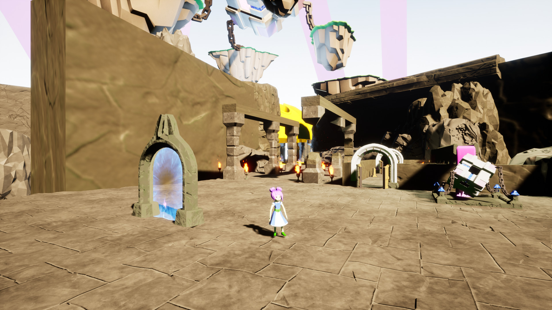 Monica the story of far worlds screenshot 3