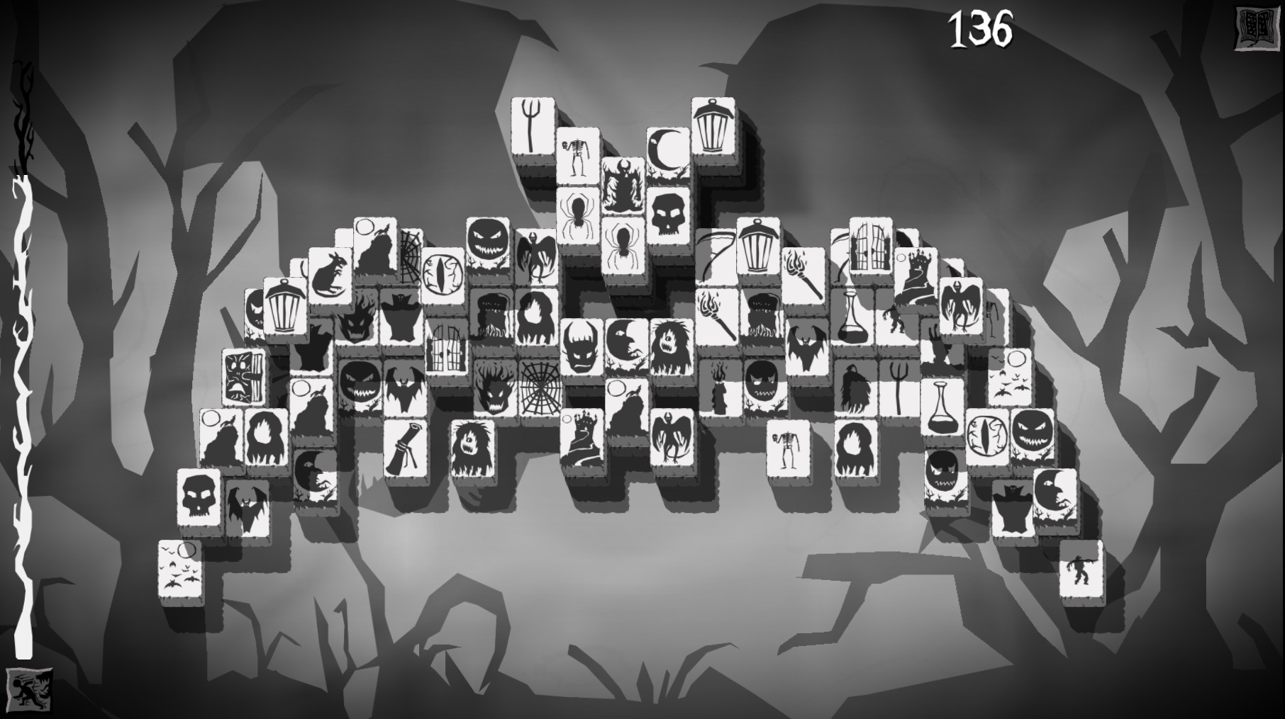Creepy Mahjong screenshot 3