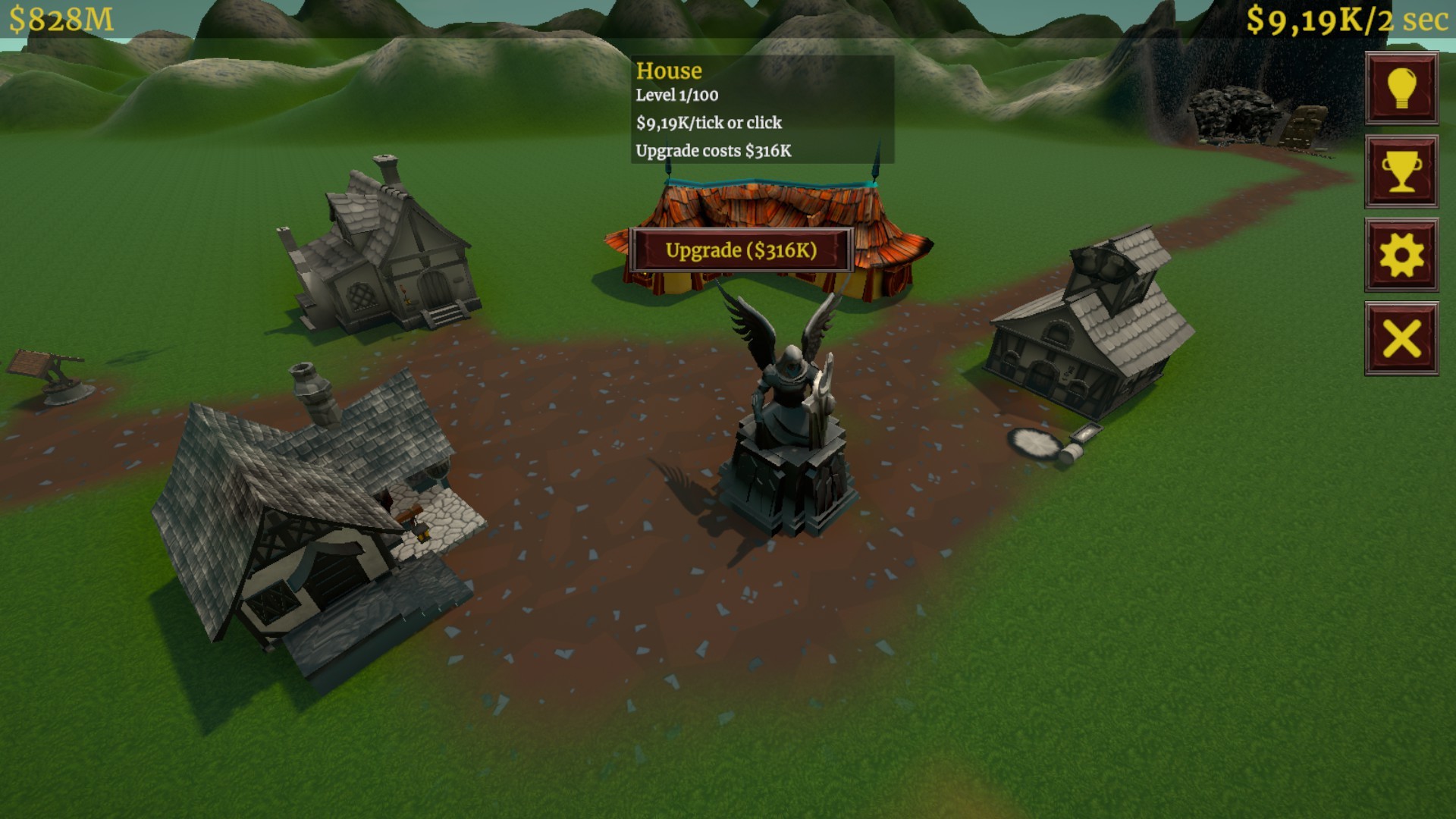 Kingdom of Assetia: The Clicker Game screenshot 1