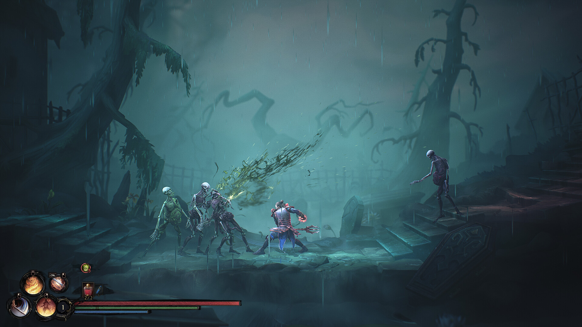 Mandragora: Whispers of the Witch Tree screenshot 2