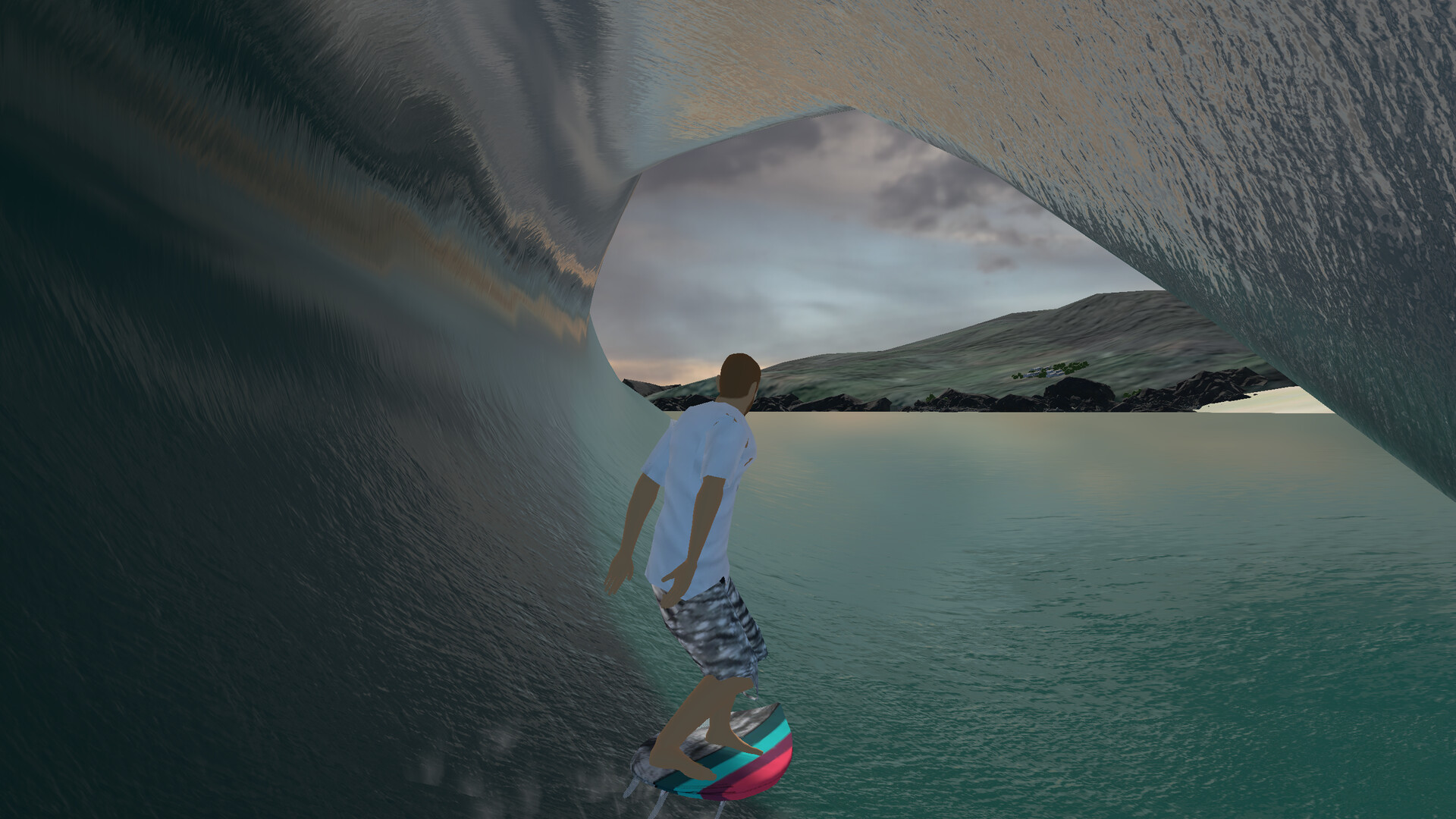 YouRiding - Surfing and Bodyboarding Game screenshot 1