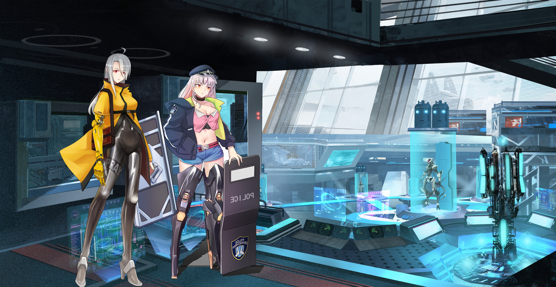 Beauty VS. robot screenshot 2