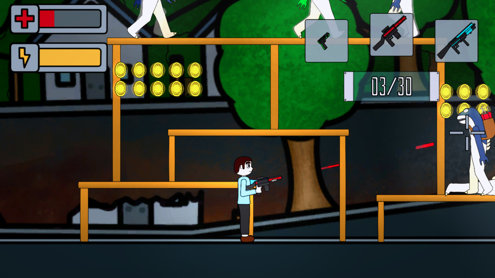 Bill's adventure: Alien war screenshot 6