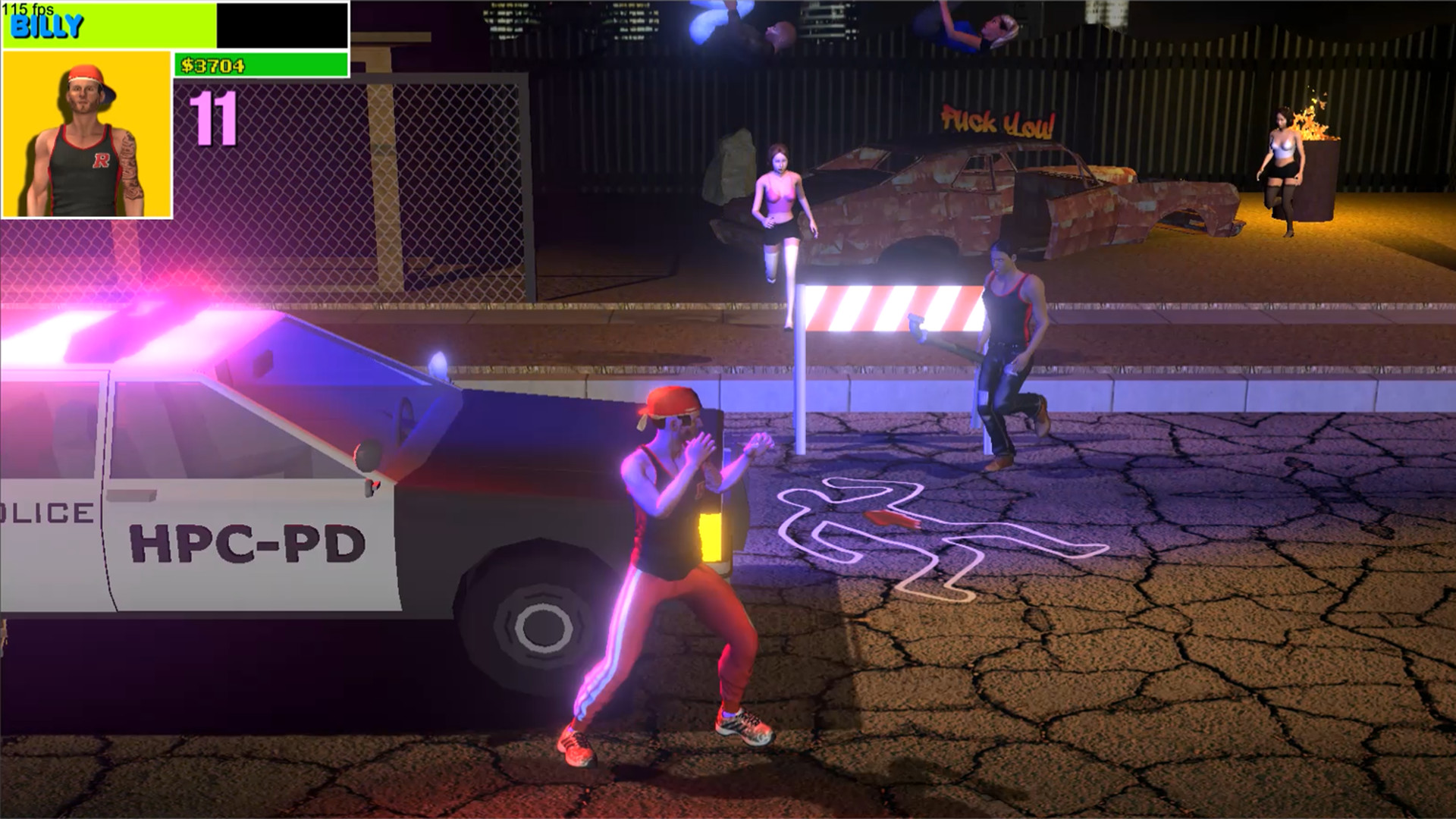 Dirty Fighter: Hollow Point City screenshot 1
