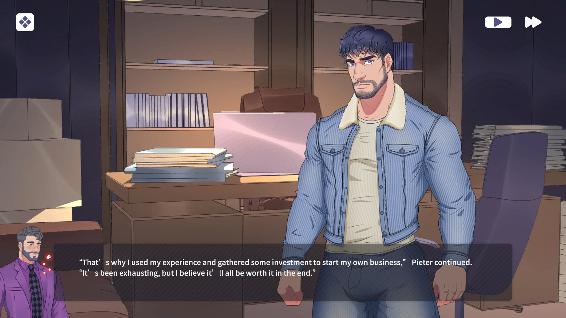 UncleOffice:uncle Dating Simulator screenshot 4