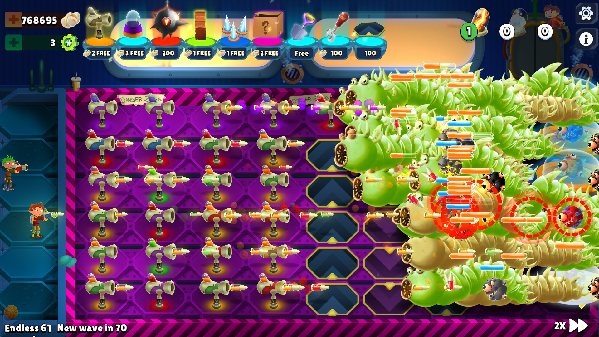 Astro Battlers TD screenshot 2