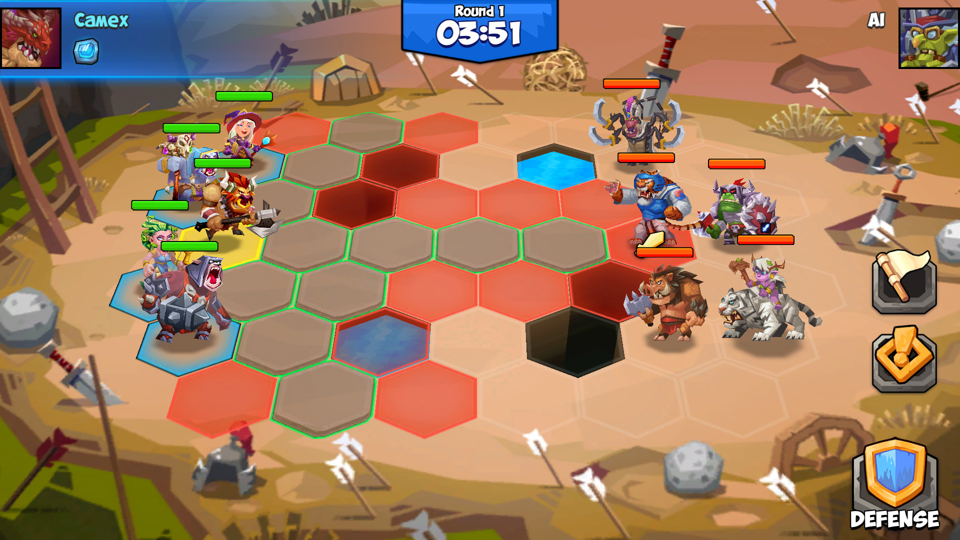 Tactical Monsters - Strategy Edition screenshot 4
