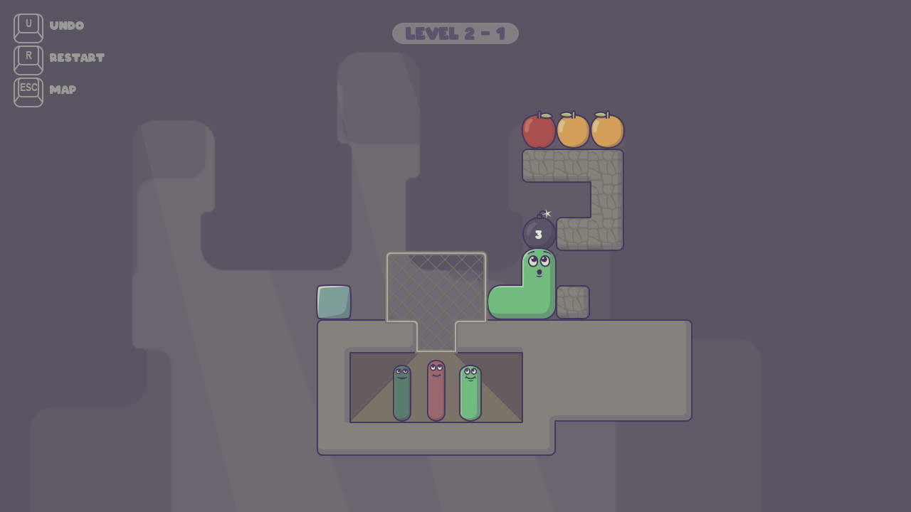 Pushy Worm screenshot 2
