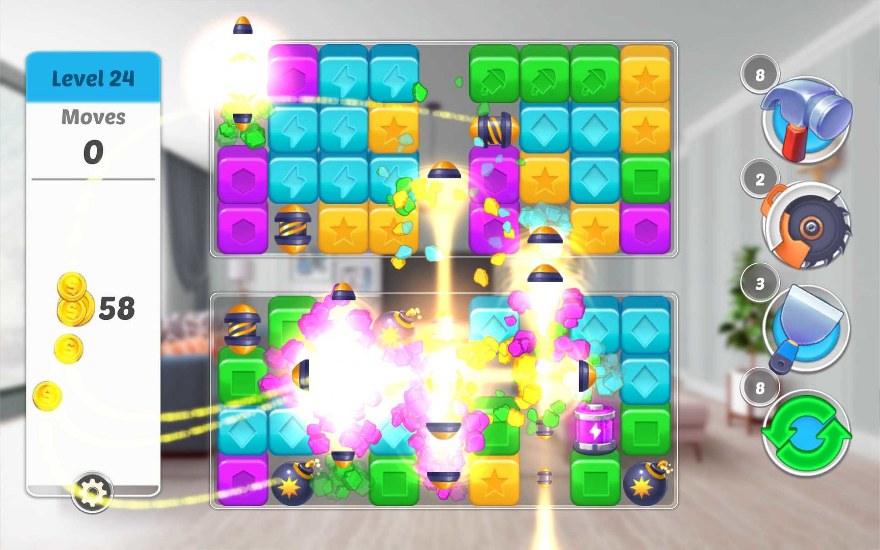Home Designer - Makeover Blast screenshot 1