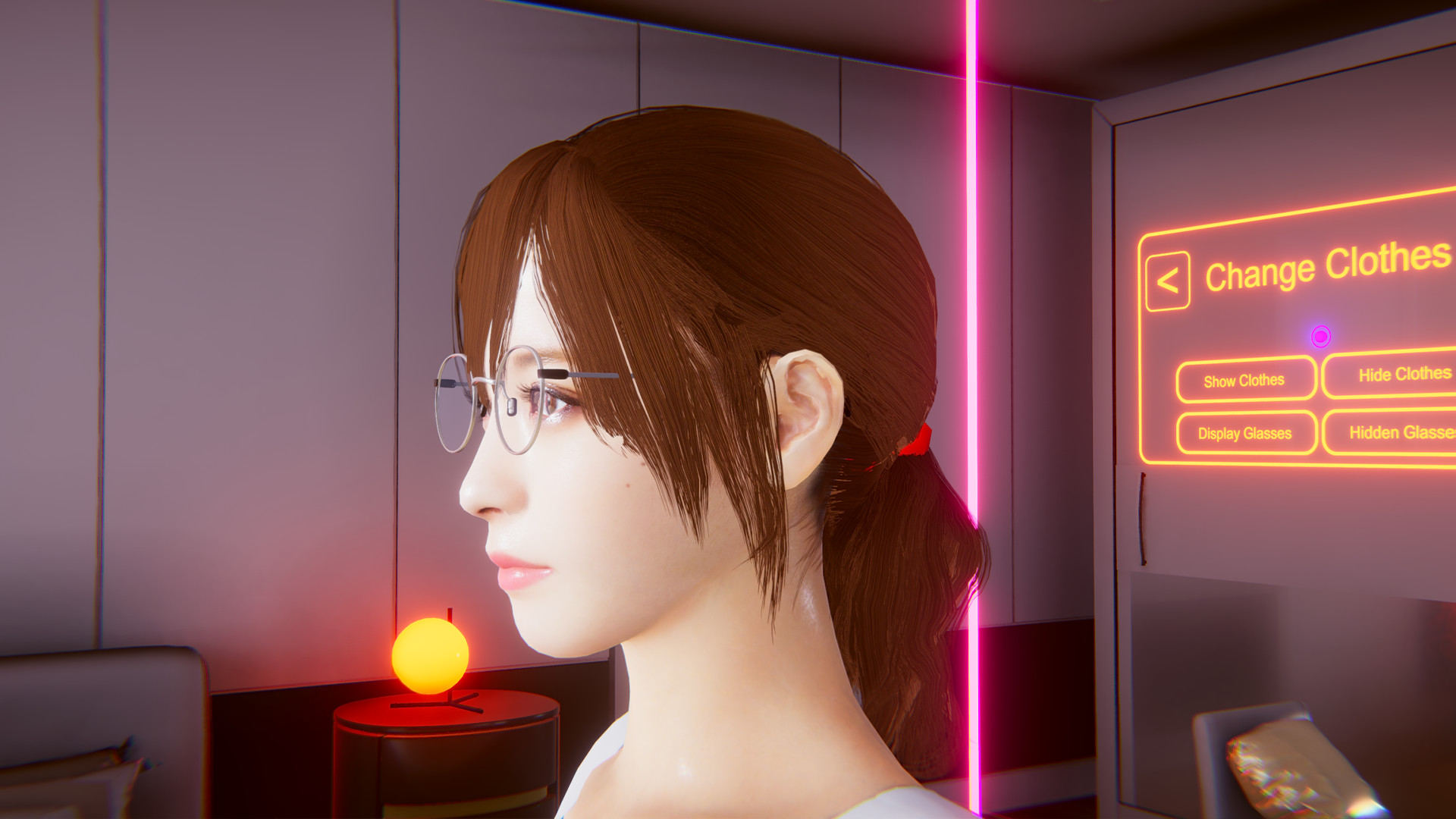 Virtual world-Digital girl screenshot 2