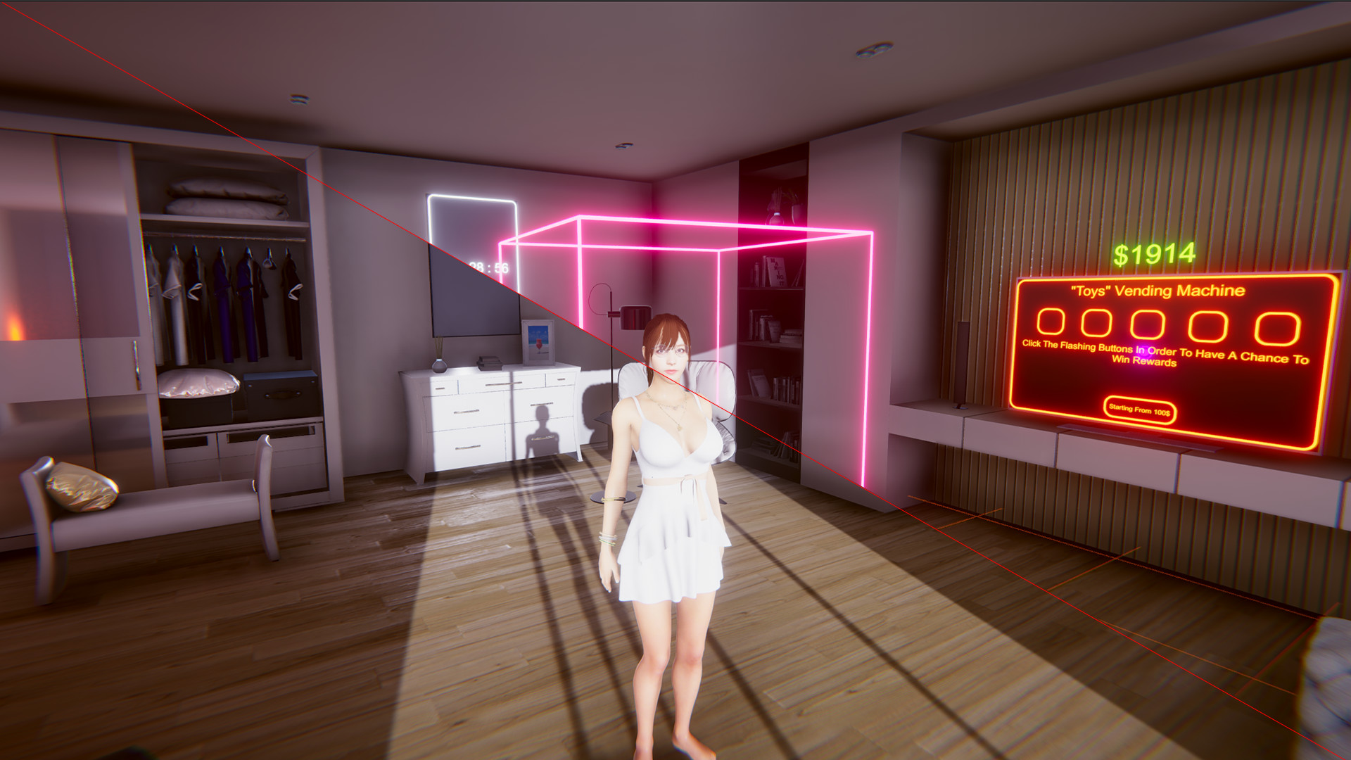 Virtual world-Digital girl screenshot 1