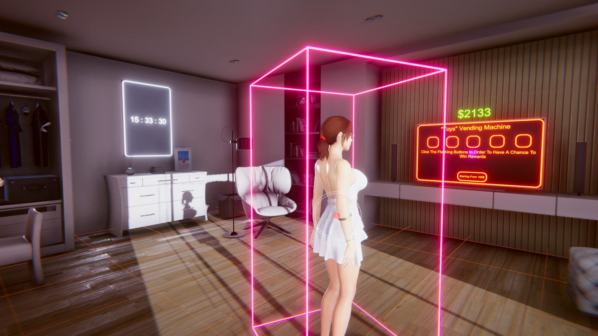 Virtual world-Digital girl screenshot 7