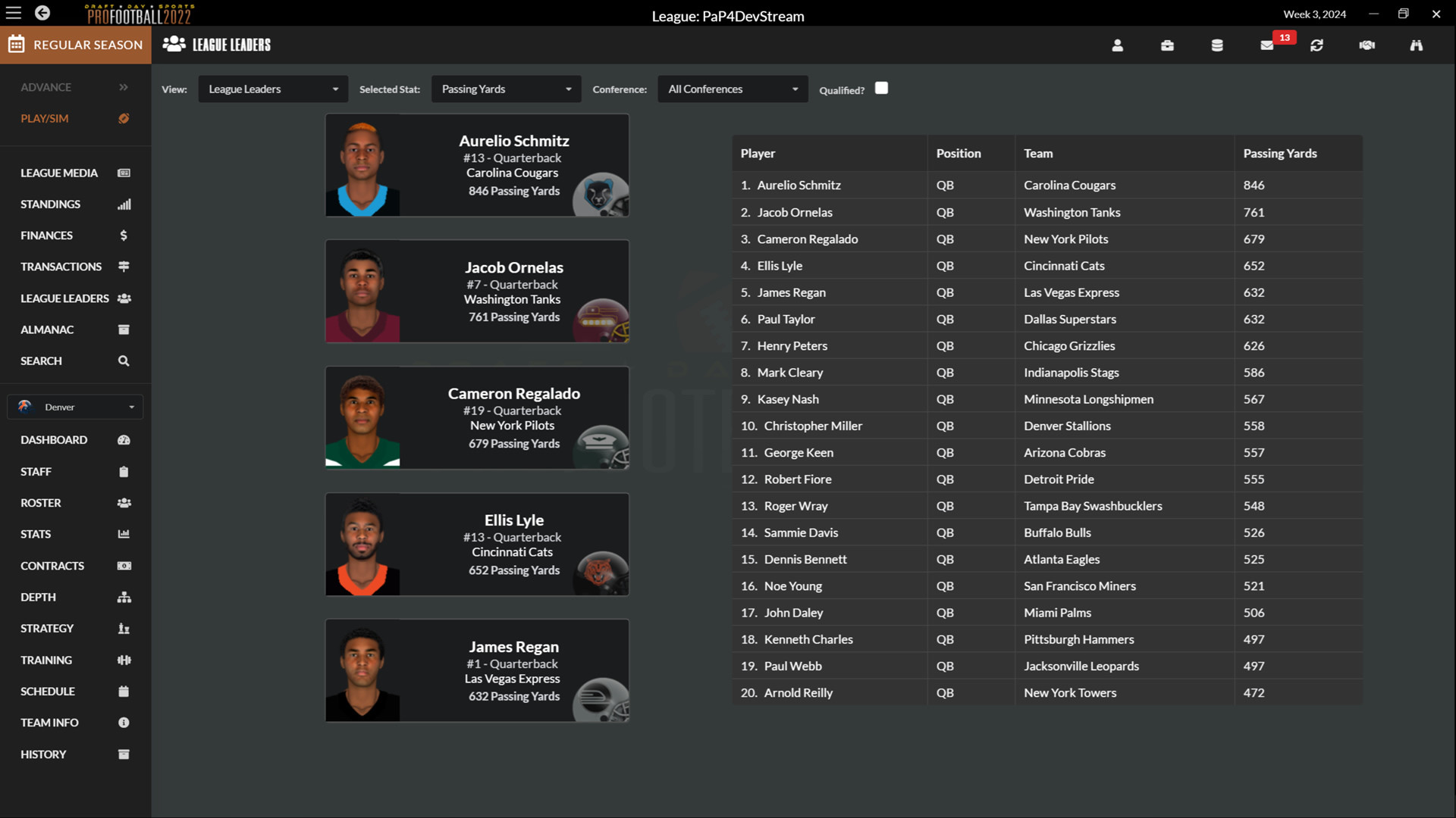 Draft Day Sports: Pro Football 2022 screenshot 10