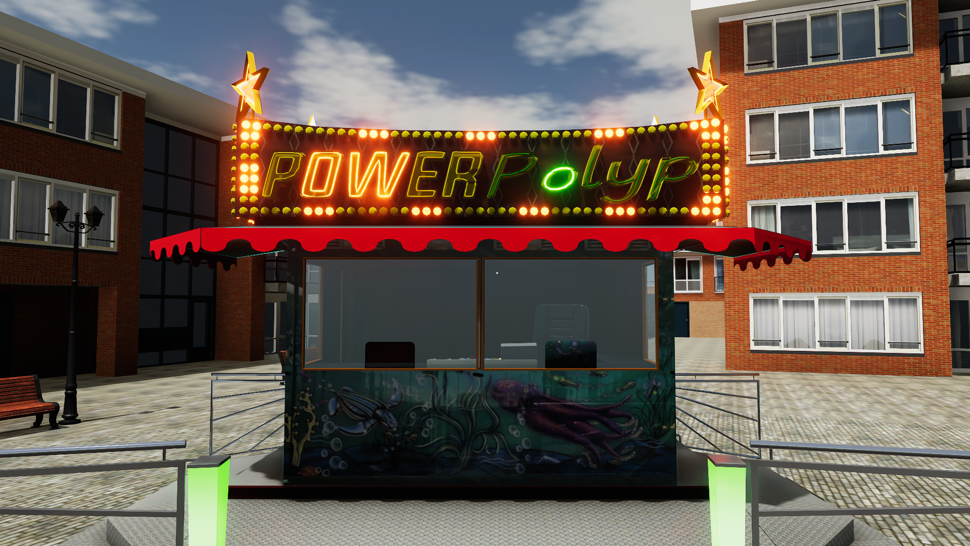 Fairground Power Polyp Simulator screenshot 4