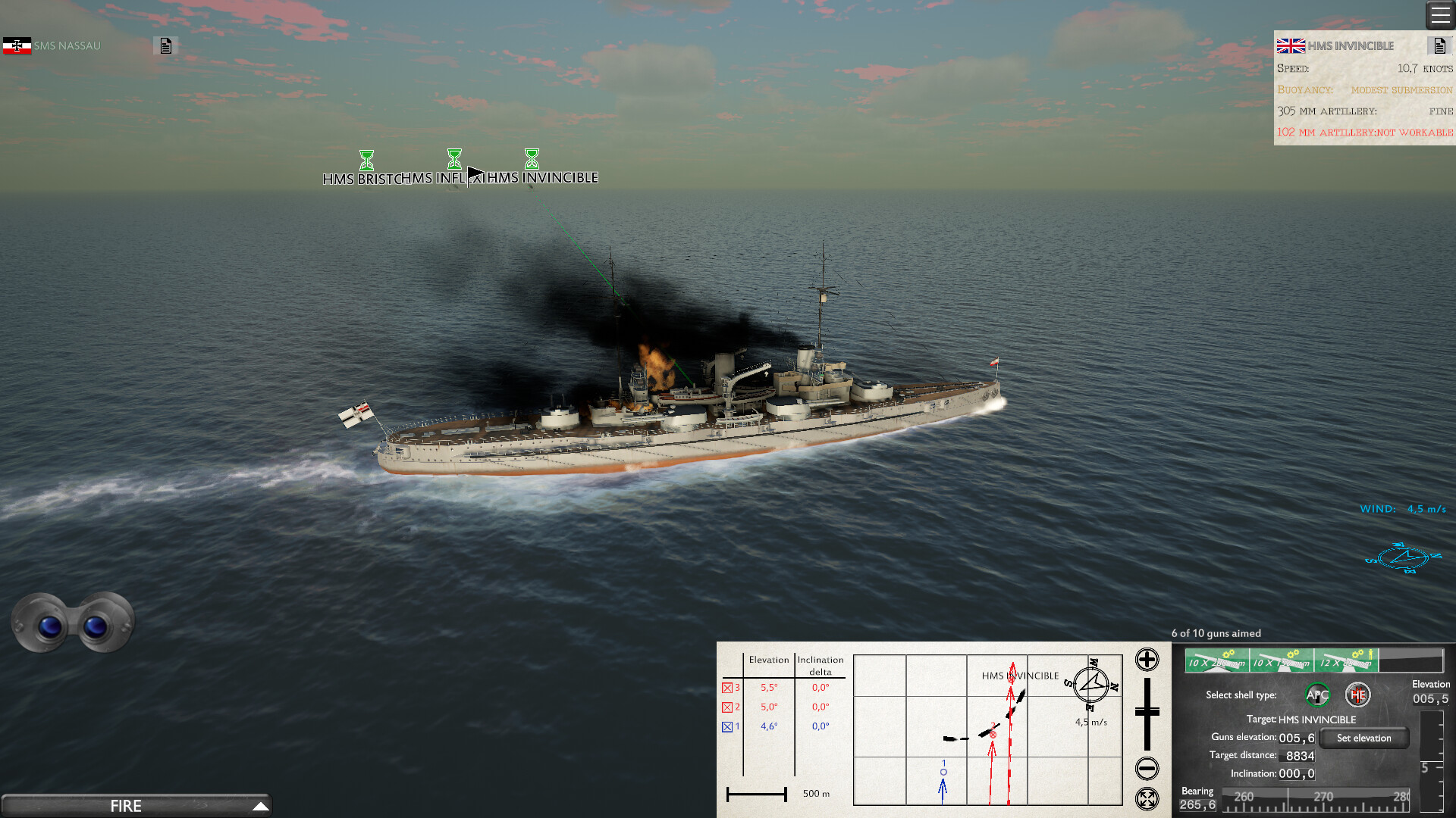 Naval Hurricane screenshot 1
