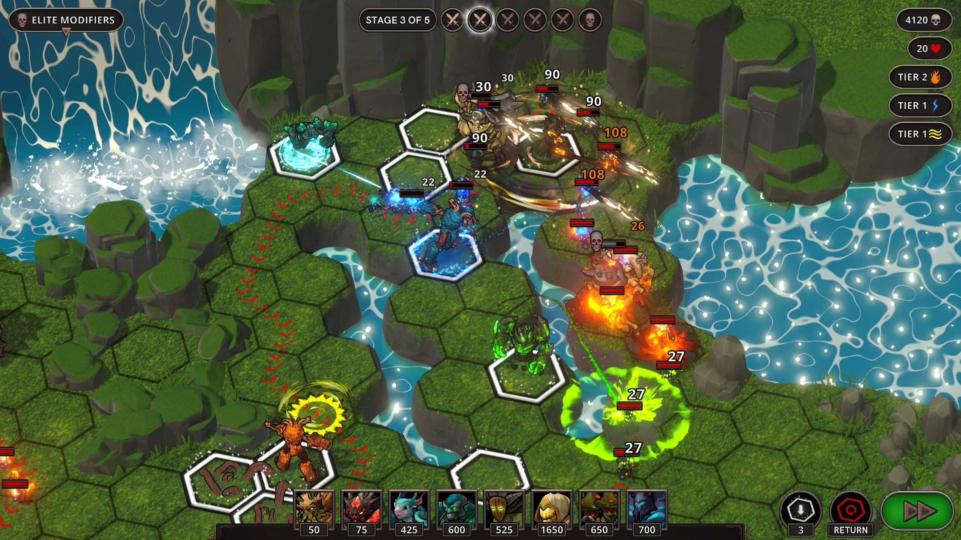 Spirits of the Hellements - TD screenshot 3