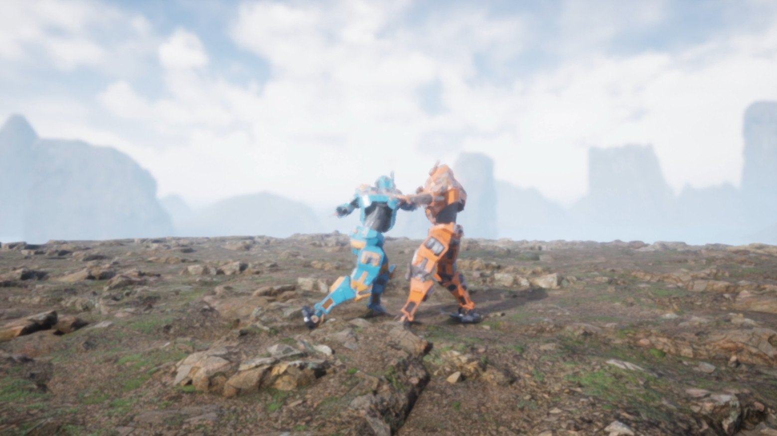 Robo pocket: 3d fighter with rollback screenshot 6