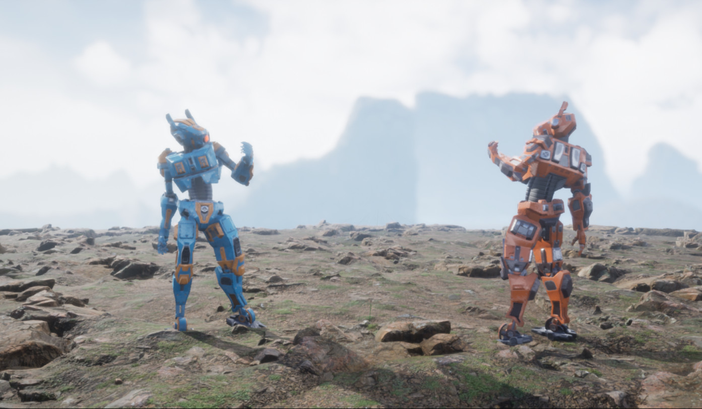 Robo pocket: 3d fighter with rollback screenshot 1