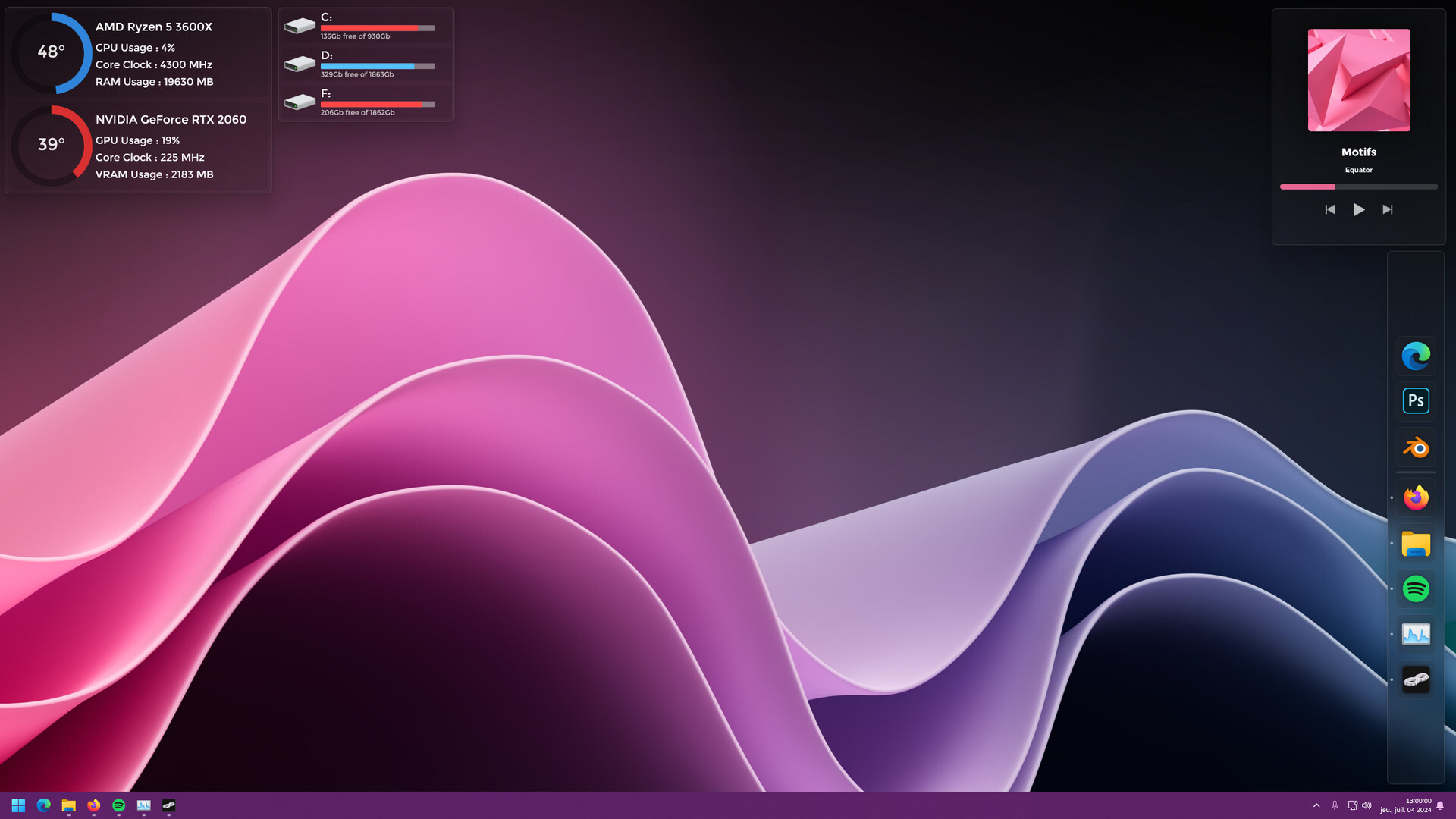 Infinite Widgets screenshot 1