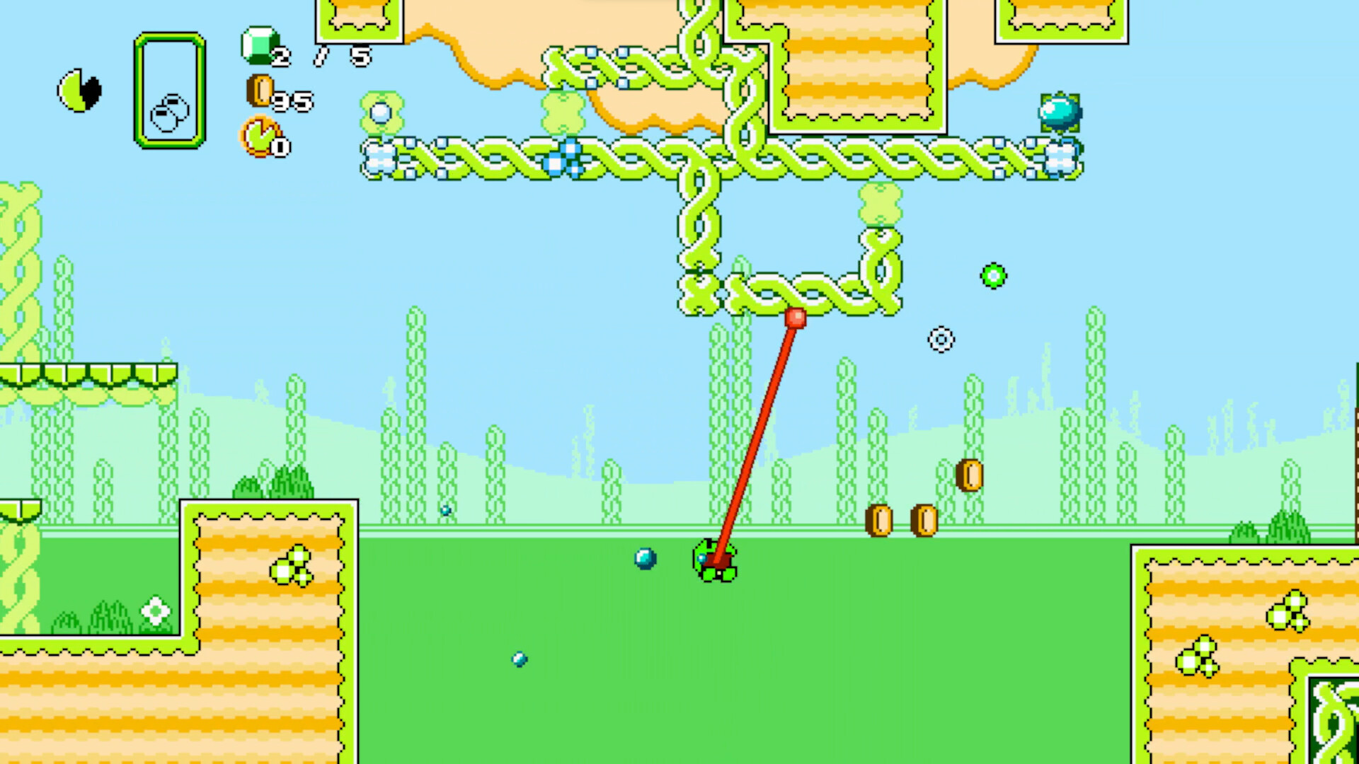 Froggo Swing 'n Grapple screenshot 1