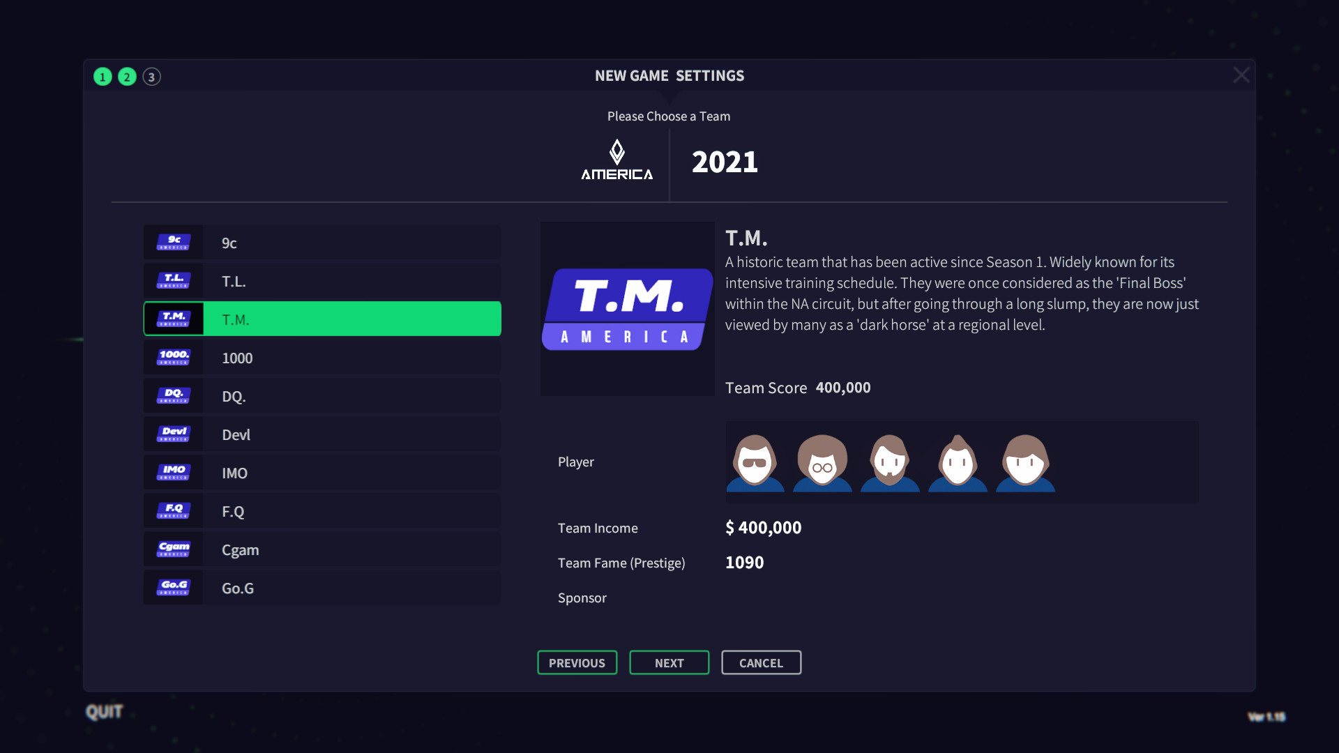 League Manager 2022 screenshot 2