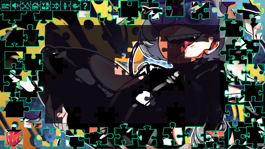 Love Hentai and Puzzles: Cyberpunk Babes screenshot 4