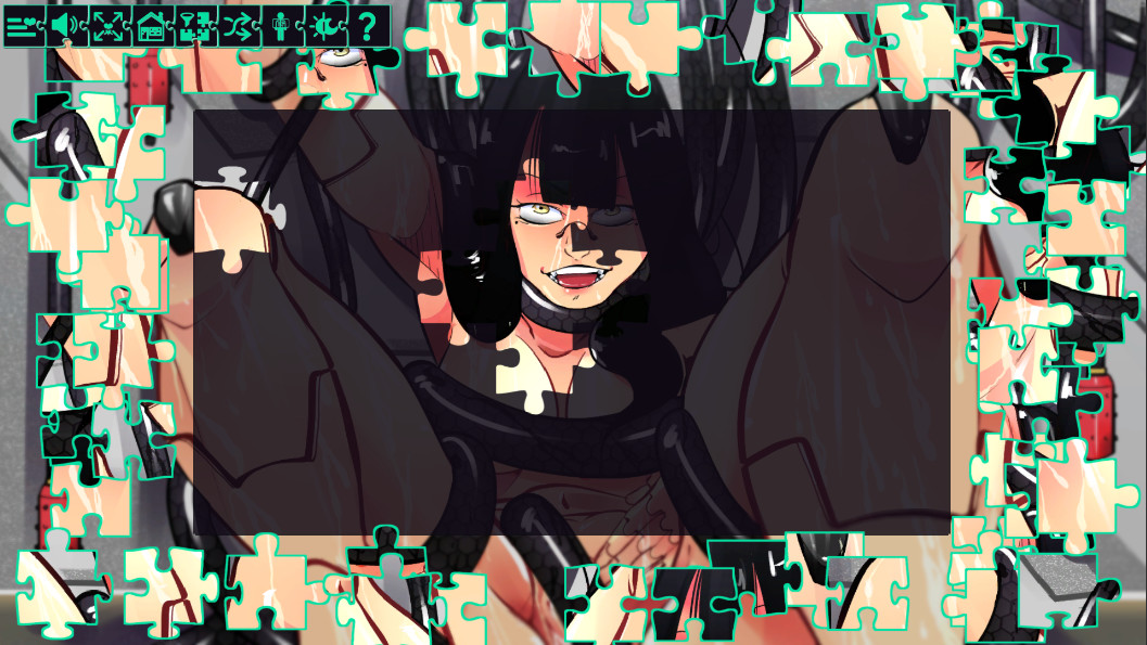 Love Hentai and Puzzles: Cyberpunk Babes screenshot 6