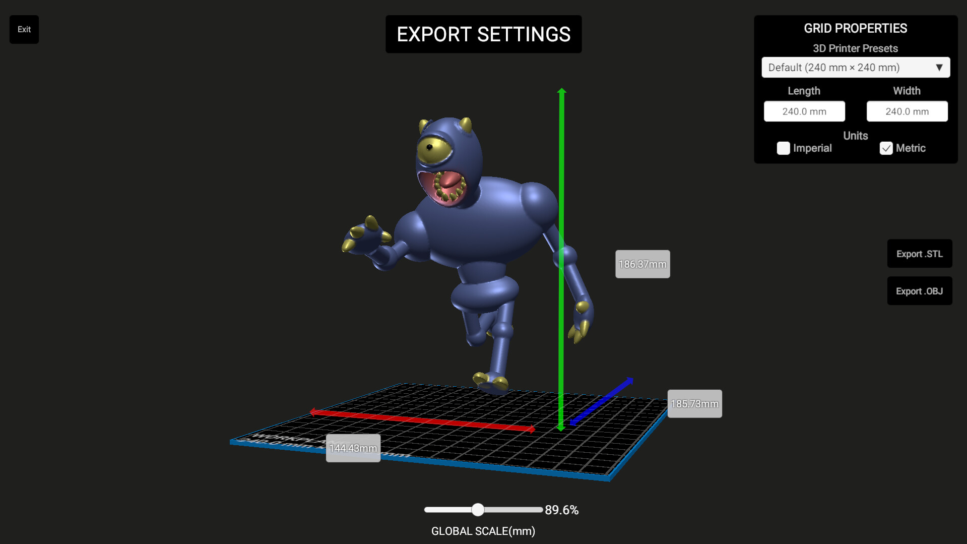 Claydo:Easy 3D Modelling & Printing screenshot 6