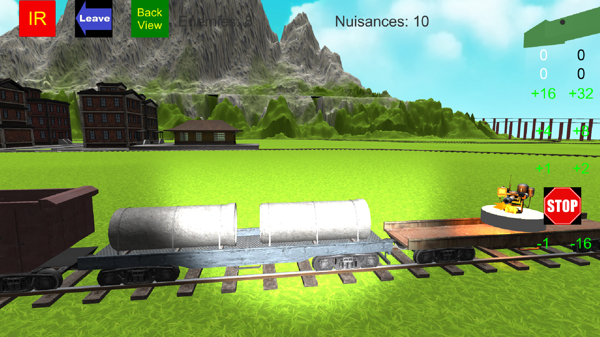 Flyland Wars: 3 Model Trains screenshot 4