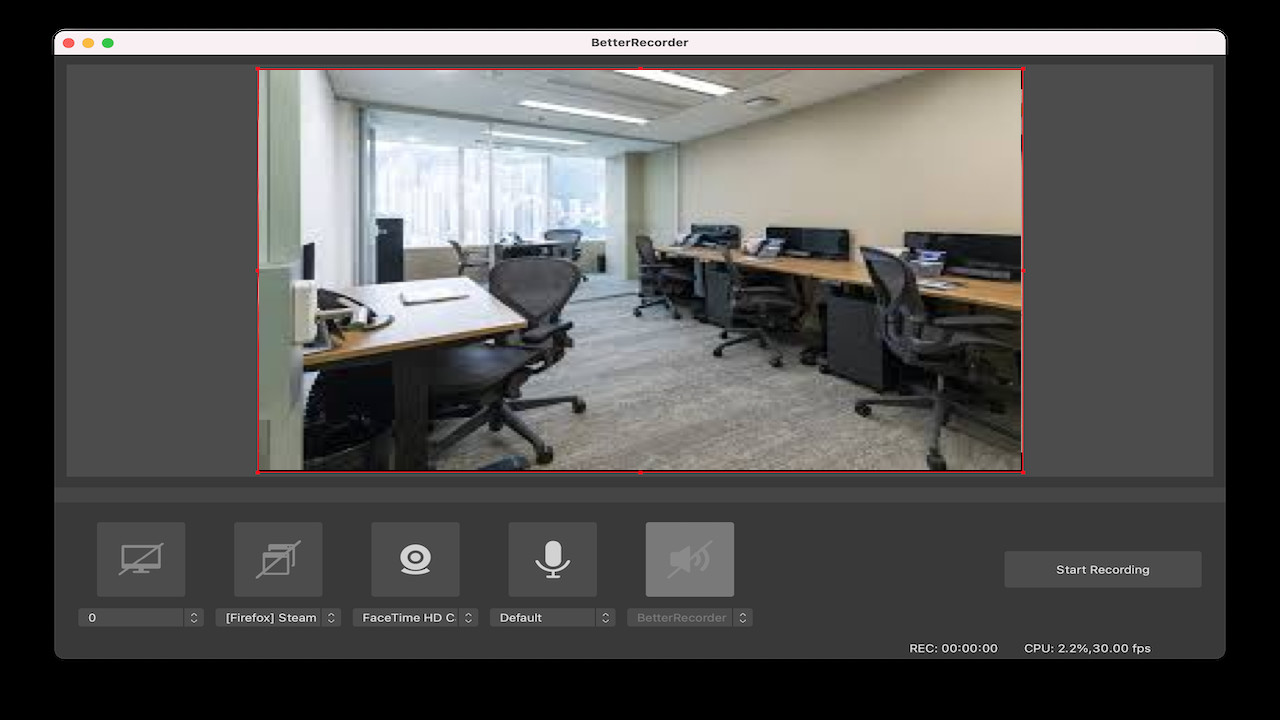 BetterRecorder - Capture Screen, Video, Audio for Mac screenshot 2