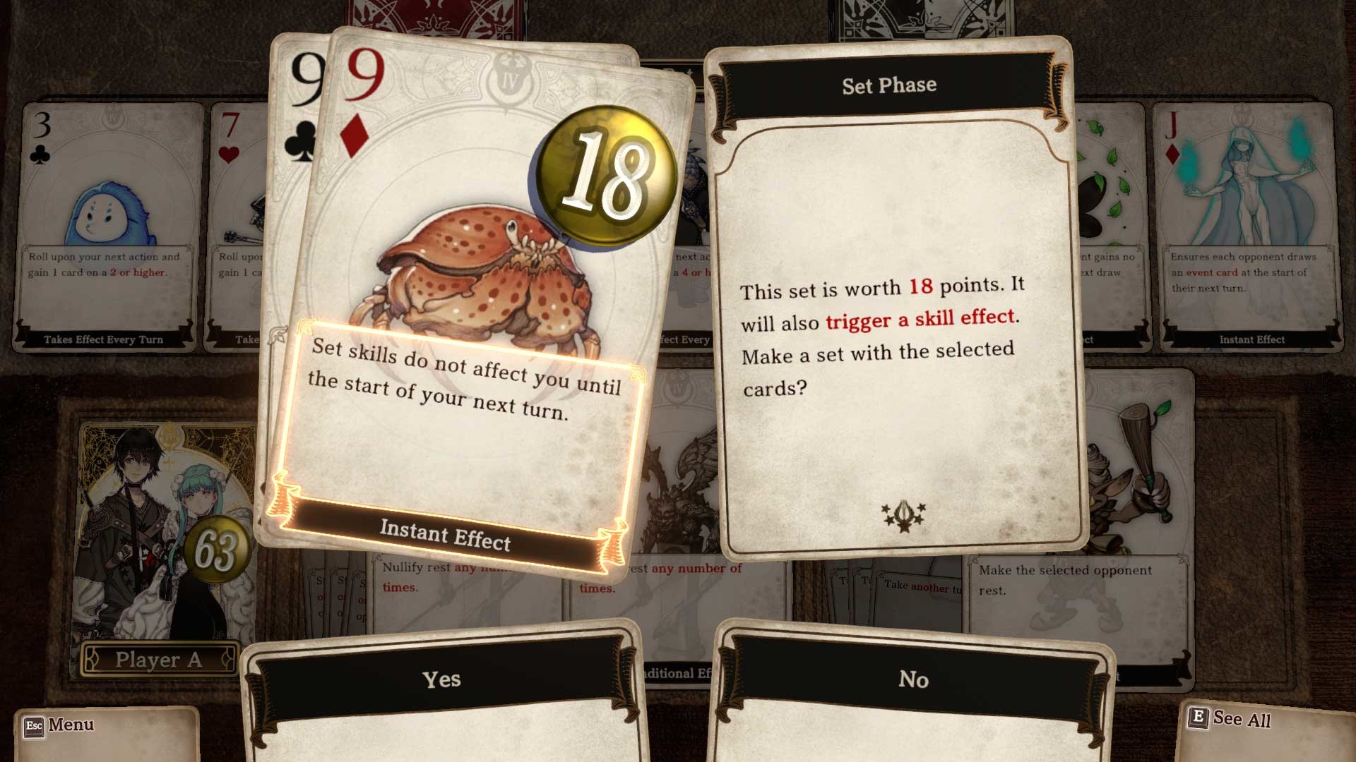 Voice of Cards: The Forsaken Maiden screenshot 10
