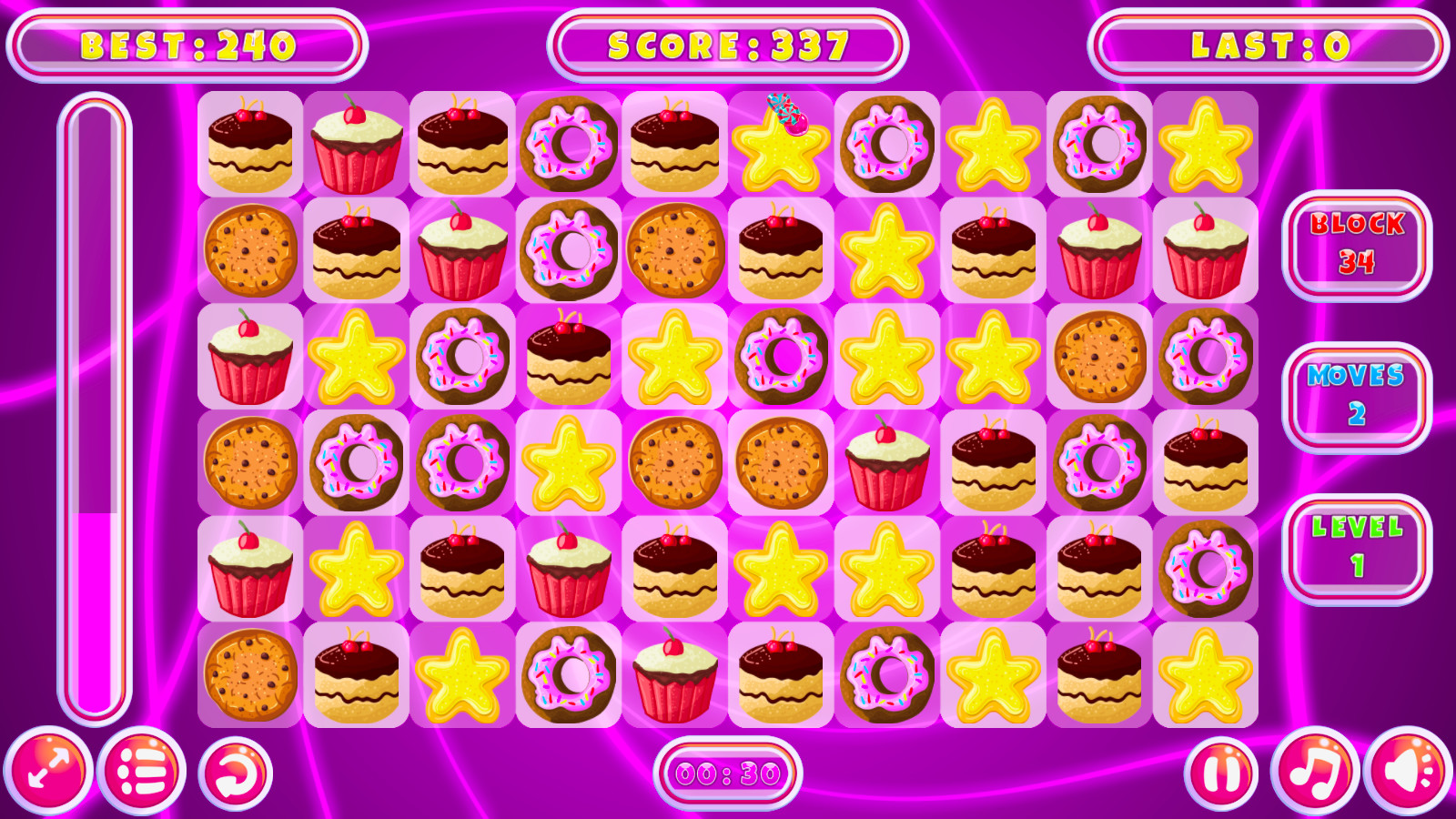 Sweet Match 3 screenshot 2