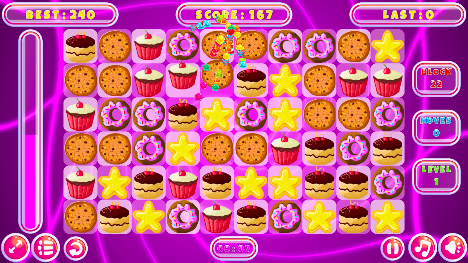 Sweet Match 3 screenshot 4