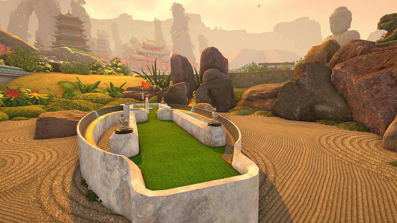 Crazy Zen Mini Golf screenshot 1