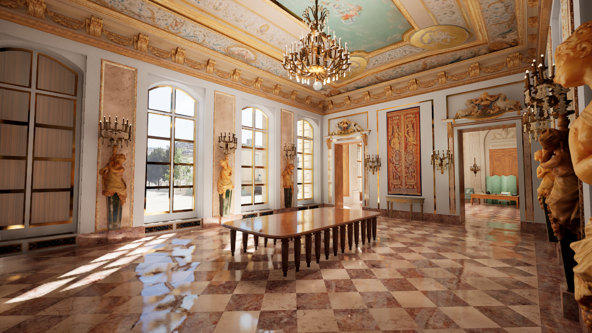 Visite virtuelle de l'Assemblée nationale screenshot 11
