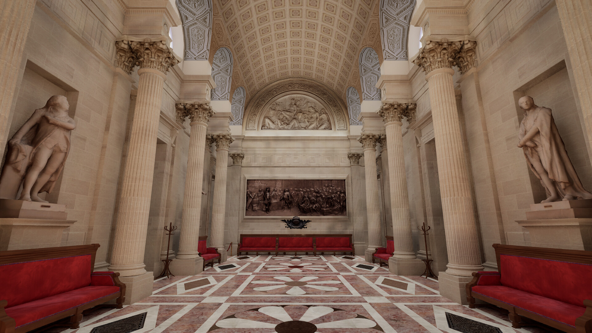 Visite virtuelle de l'Assemblée nationale screenshot 4
