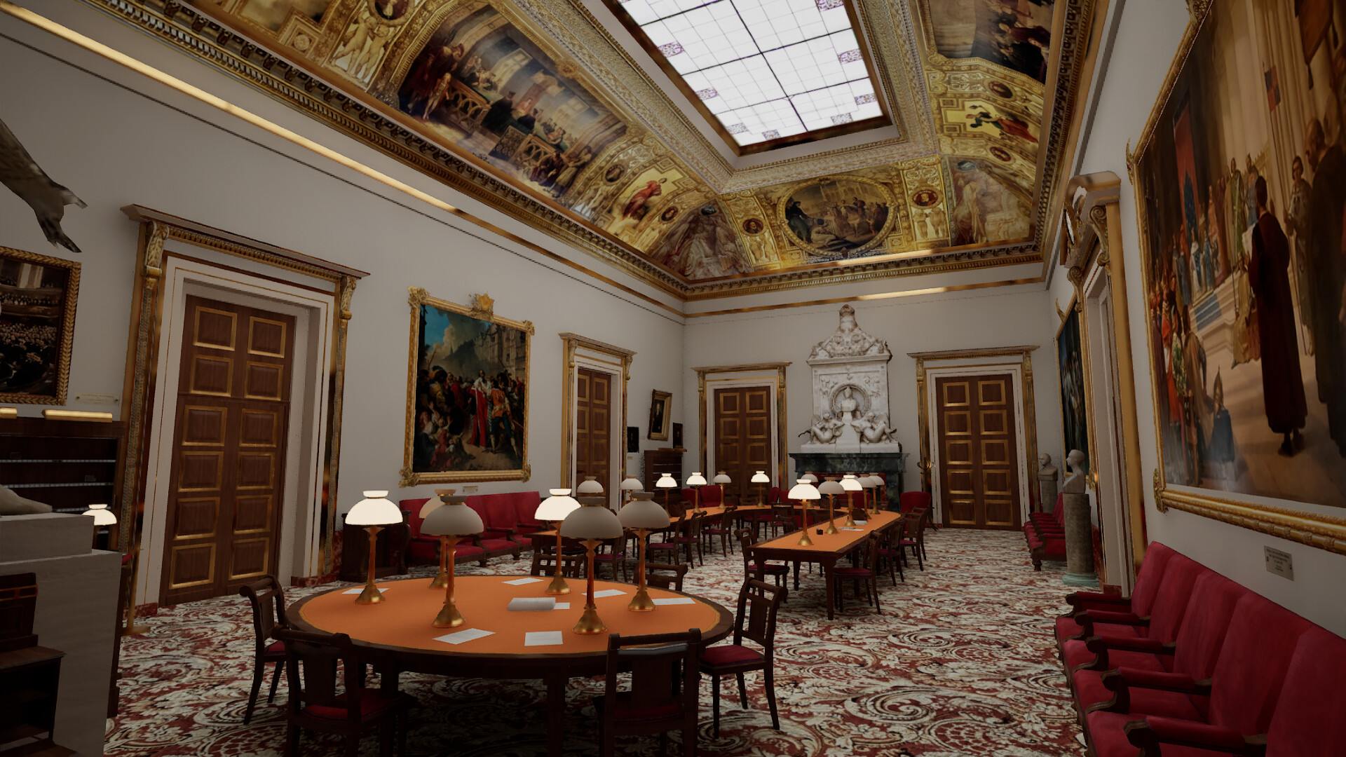 Visite virtuelle de l'Assemblée nationale screenshot 9