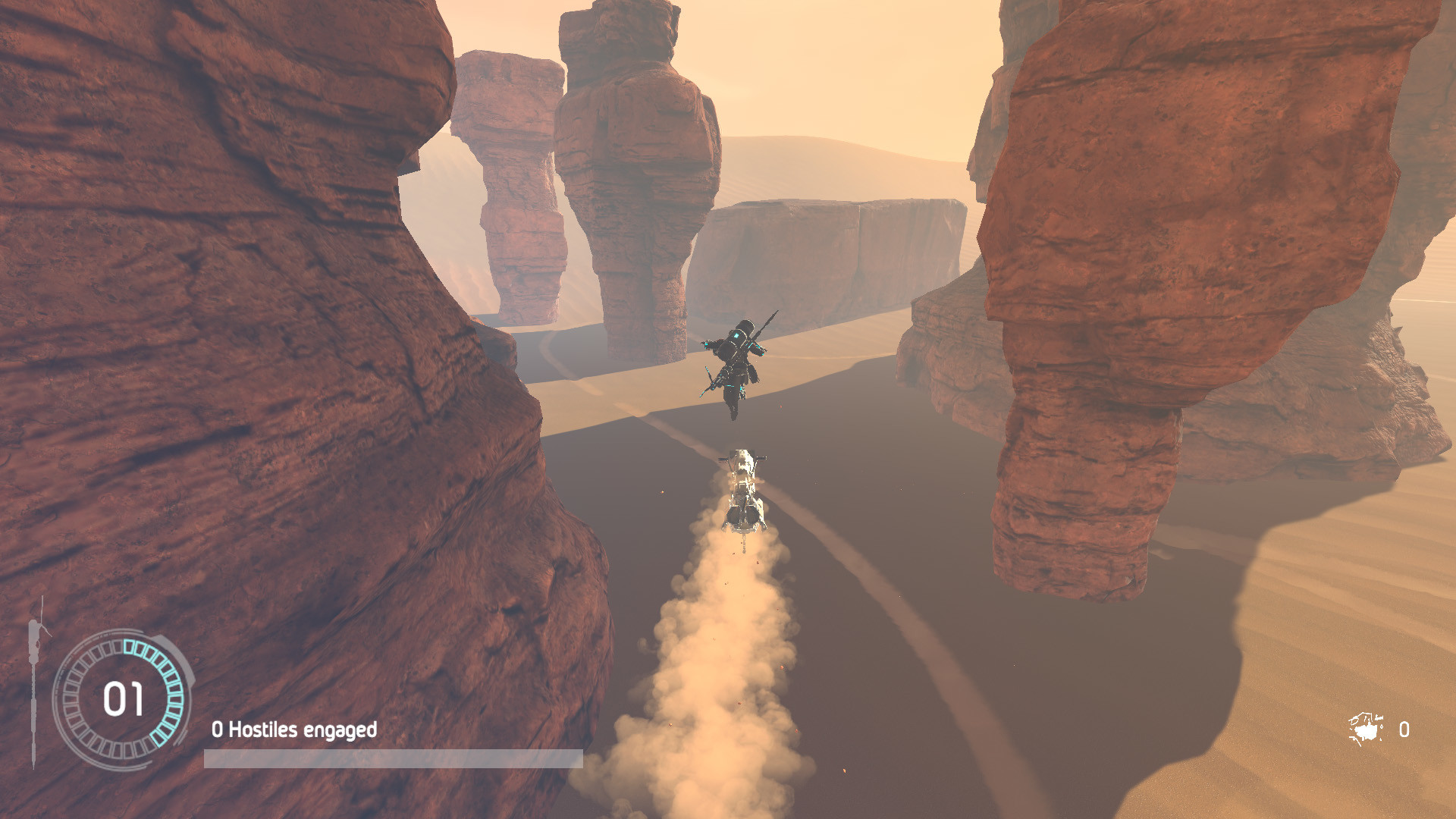Neon Cyber Desert screenshot 2