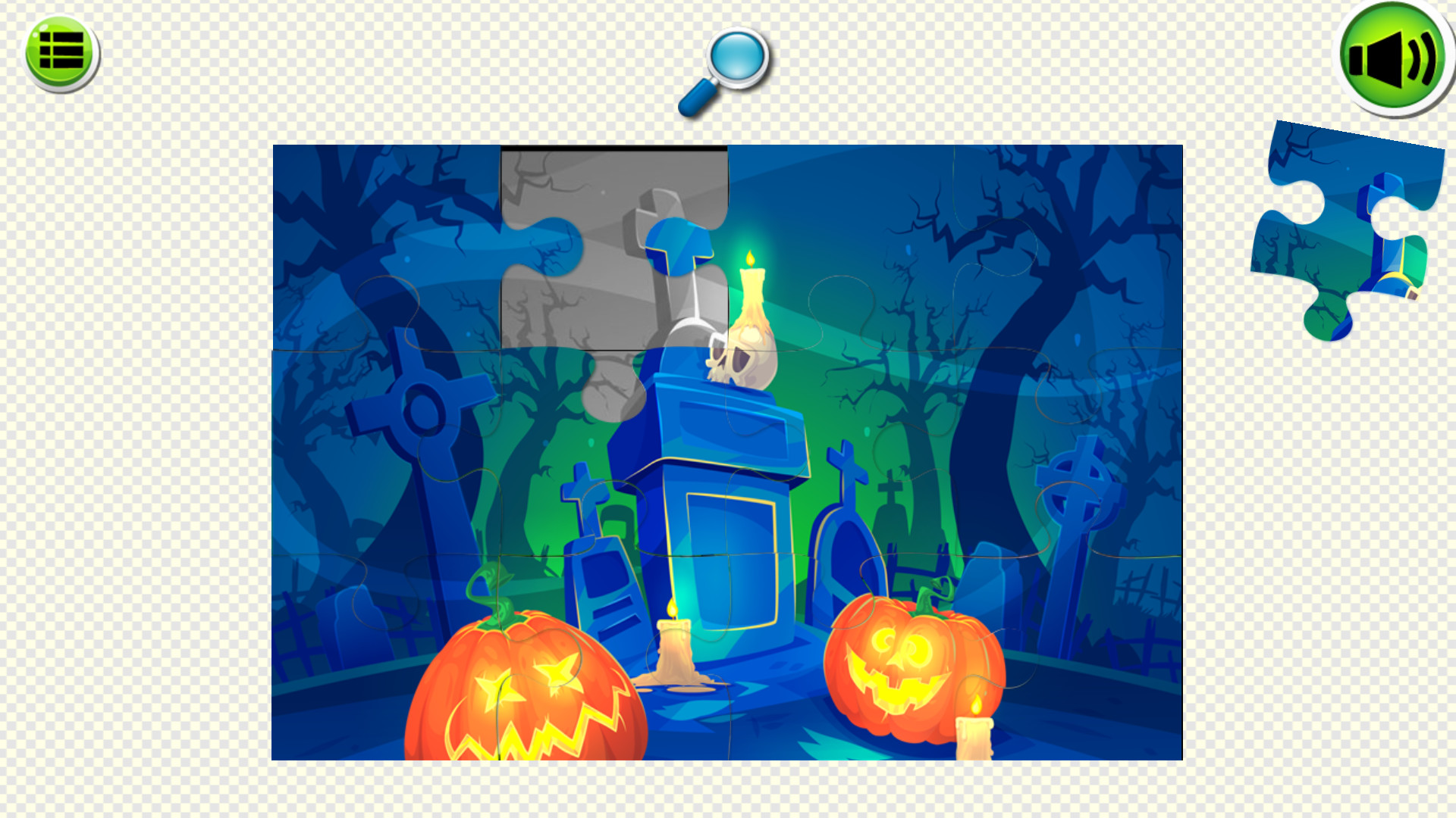 Halloween Puzzle screenshot 1