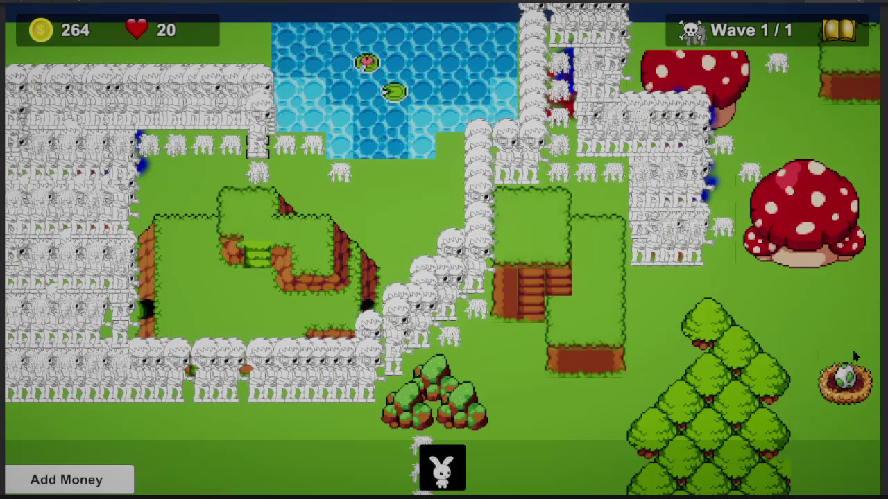 Bunnies Vs Zombies screenshot 2