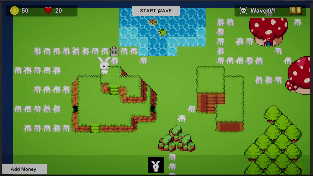 Bunnies Vs Zombies screenshot 1