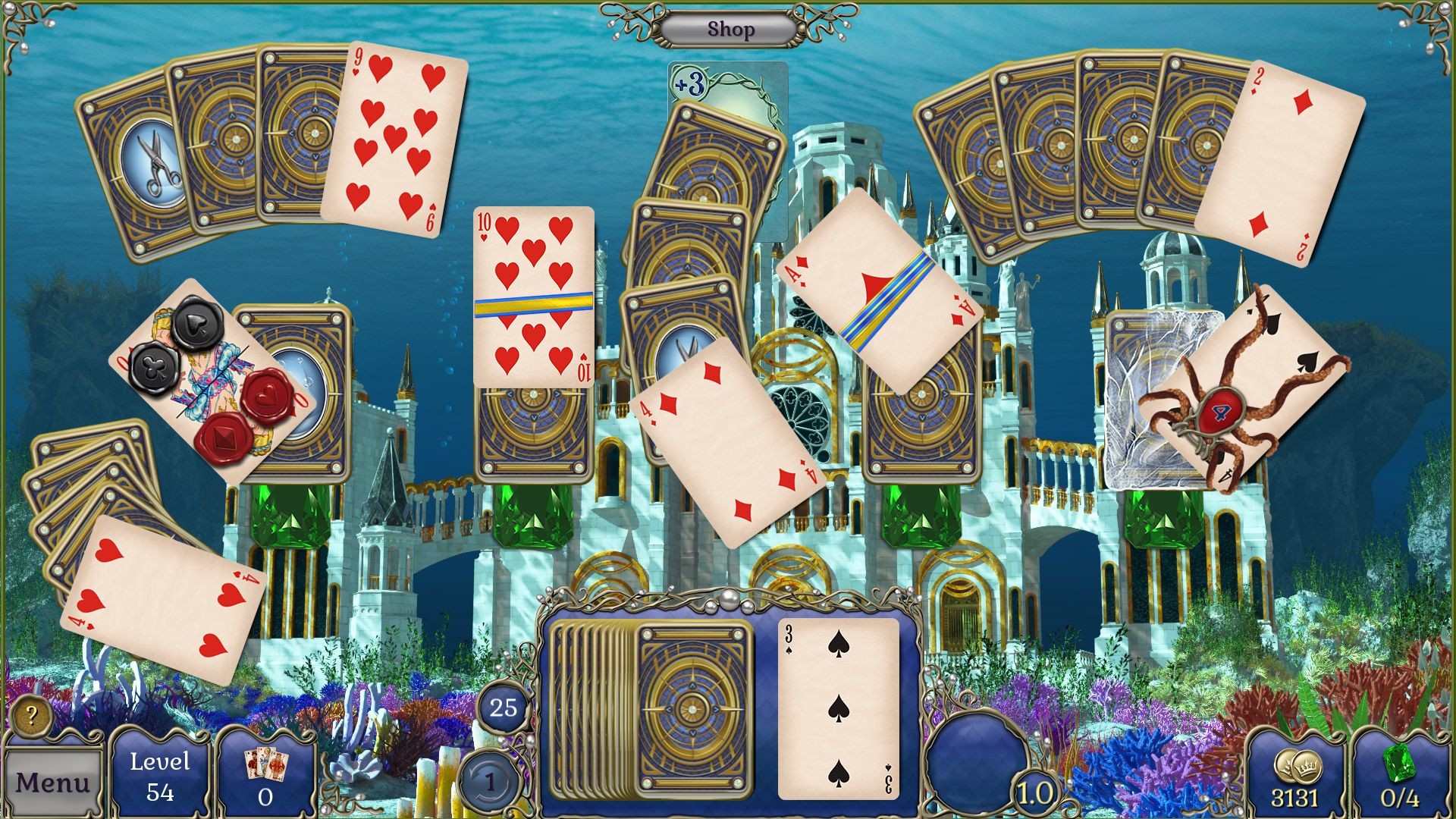 Jewel Match Atlantis Solitaire 3 - Collector's Edition screenshot 13