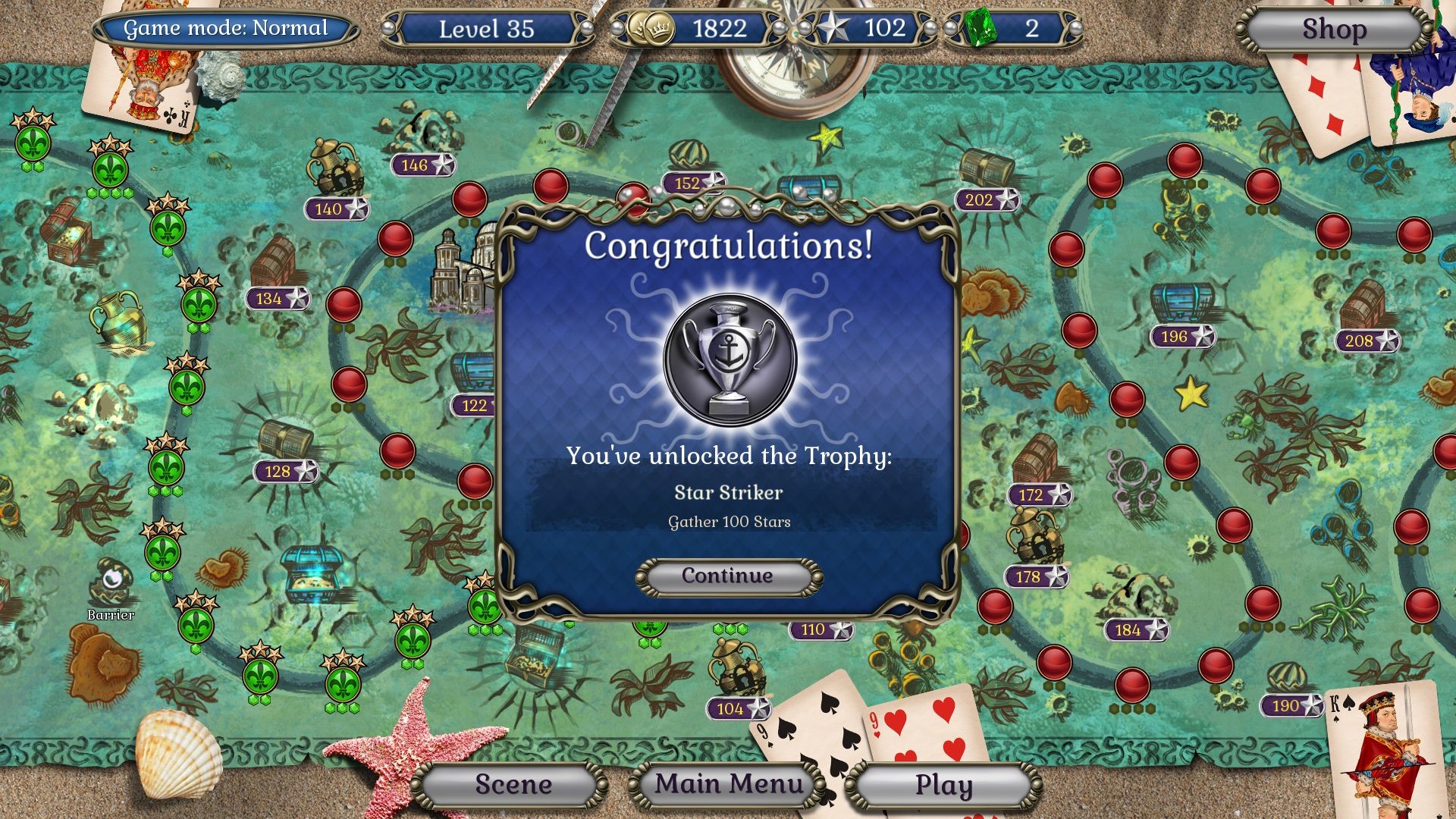 Jewel Match Atlantis Solitaire 3 - Collector's Edition screenshot 23
