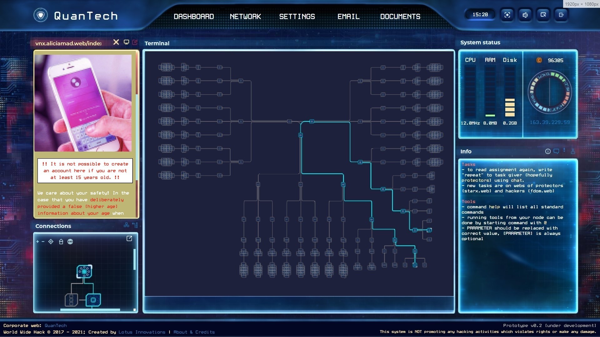 World Wide Hack screenshot 3