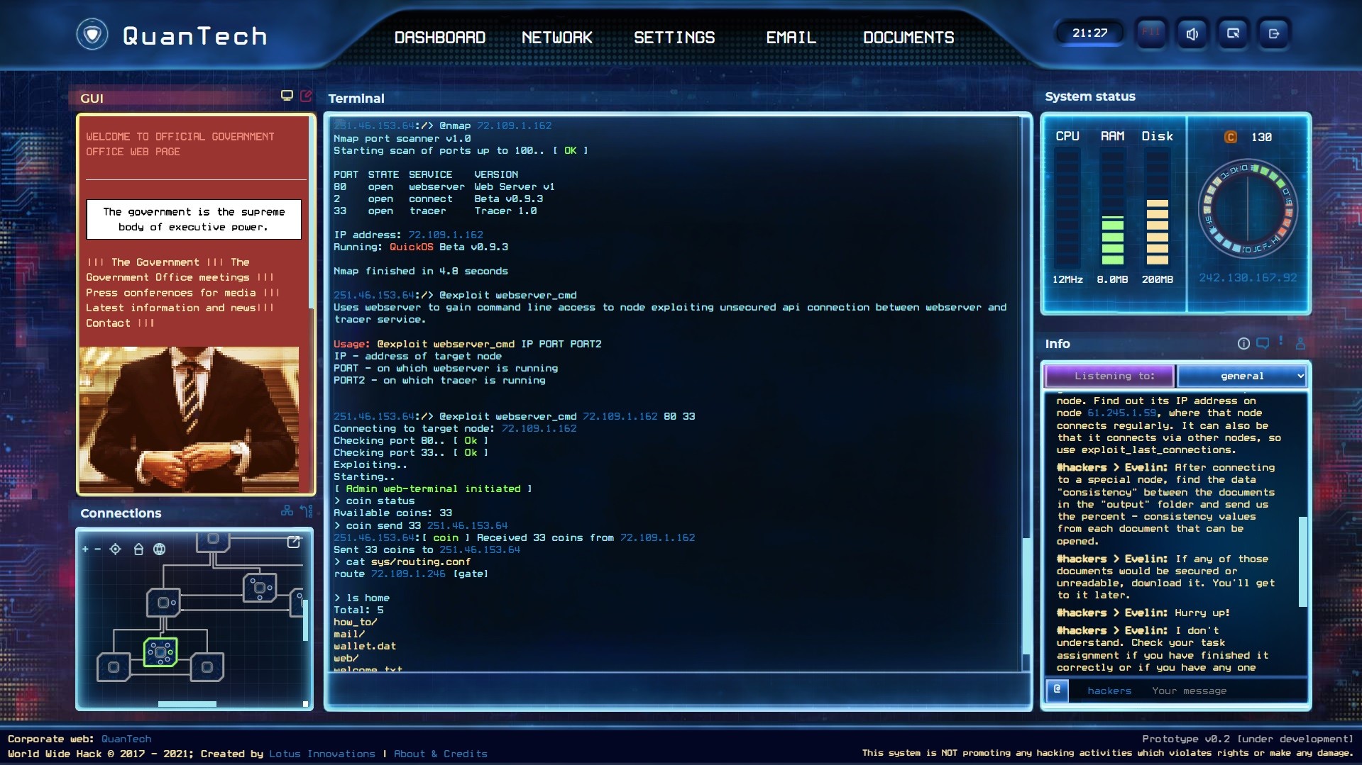 World Wide Hack screenshot 1