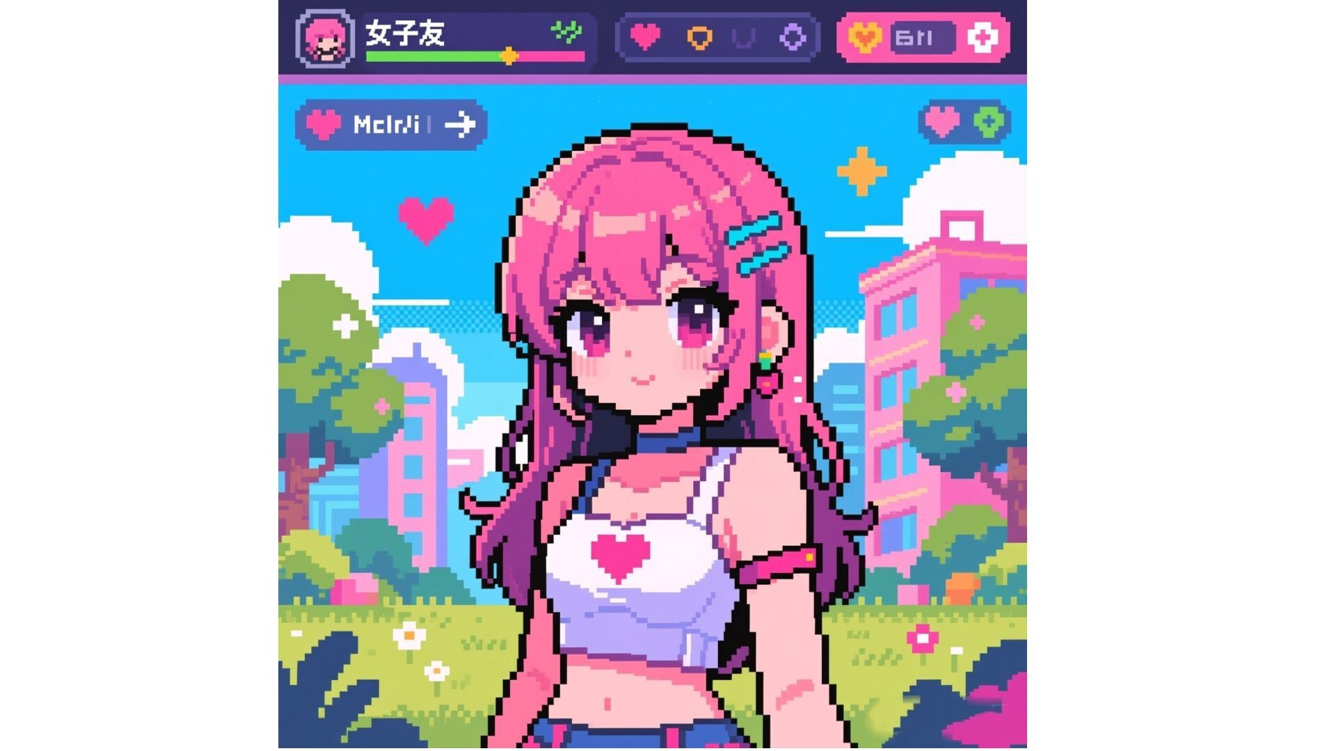 Special girl girlfriend desktop pet virtual companion fun idle Fiancée animal de compagnie 女朋友 宠物 彼女 ペット Freundin Haustier Девушка домашнее животное 여자친구 반려동물 Novia Mascota Benessere della ragazza animale domestico screenshot 2