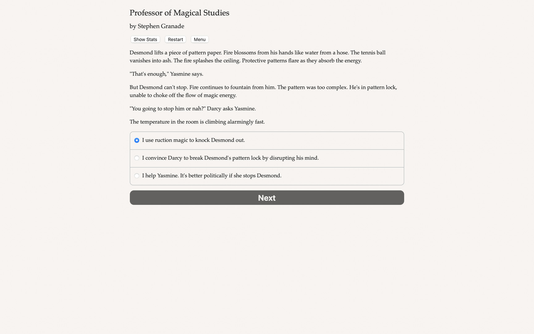 Professor of Magical Studies screenshot 4